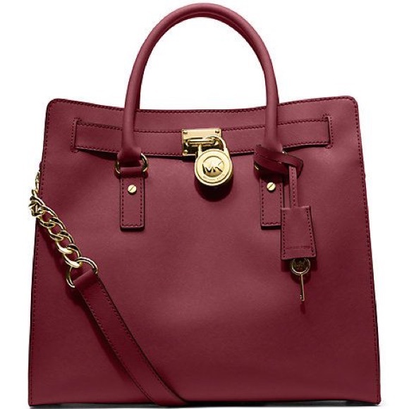 ‼️SOLD‼️BNWT Michael Kors Large Hamilton - Picture 1 of 8